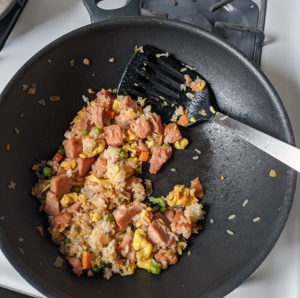 Spam-fried Rice